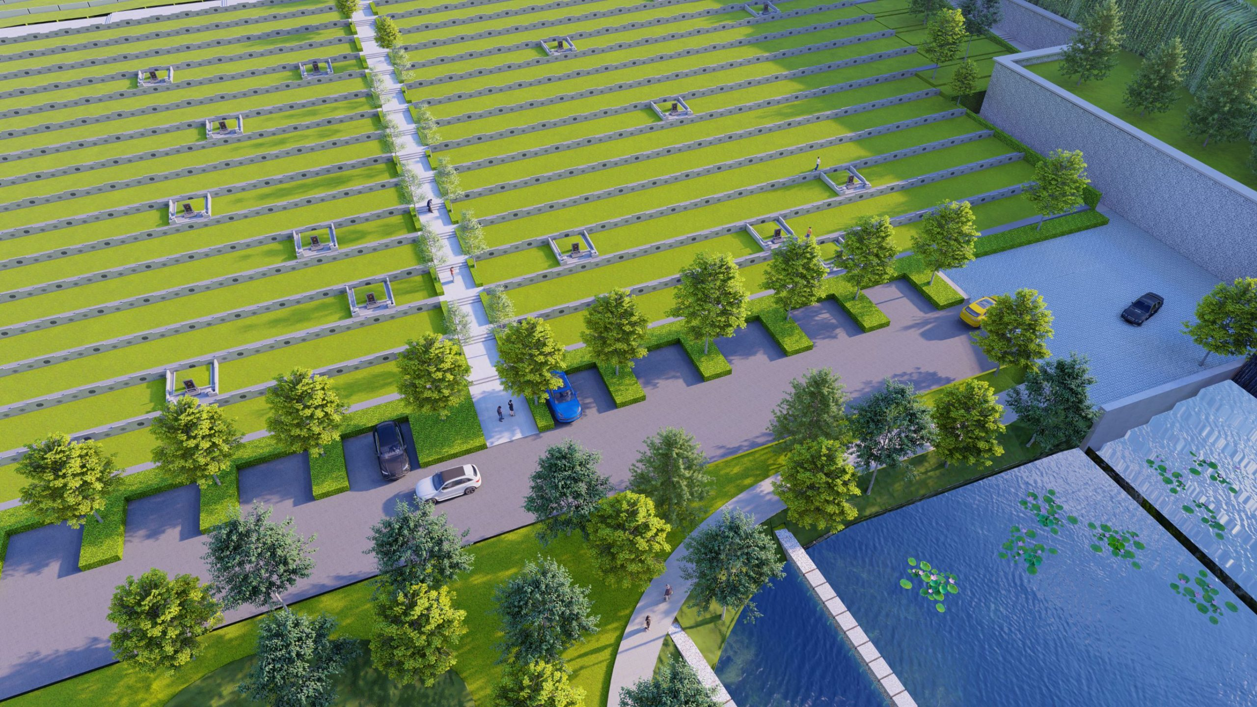 THE GARDEN 合川园园区鸟瞰示意图